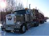 Transport de produits forestiers